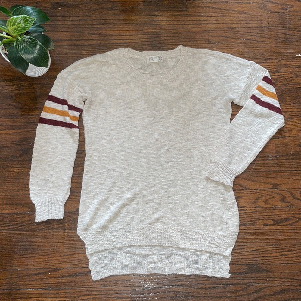 Stripped Knit Sweater